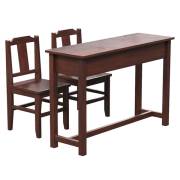 Bộ bàn ghế học sinh gỗ tự nhiên BHS501, GHS501